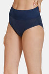 Zivame Anti-Microbial High Rise Full Coverage Tummy Tucker Hipster Panty (Pack of 2) - Multicolor — thumbnail 7
